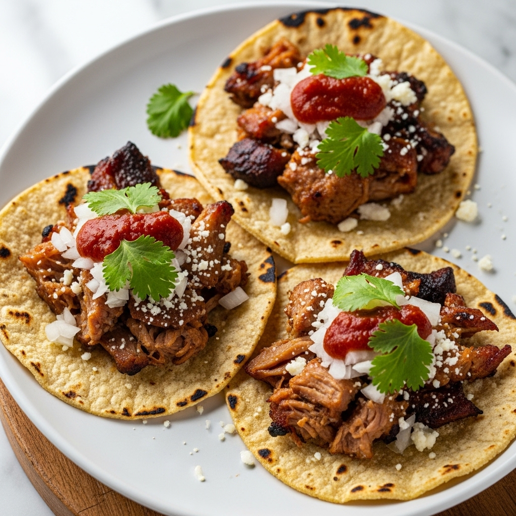 Copycat Street Tacos with Smoky Pork Carnitas