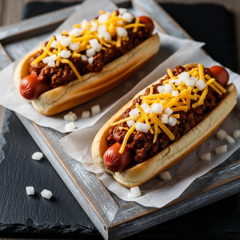 Copycat Tailgate Chili Dogs