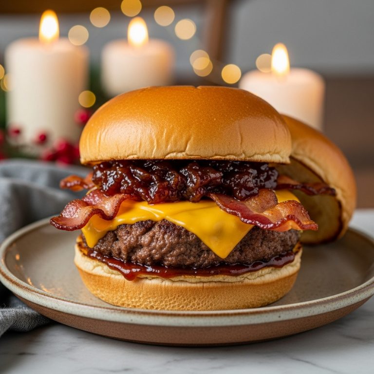 Copycat Texas Roadhouse BBQ Bacon Jam Burger