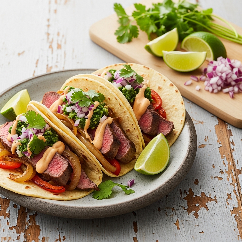 Copycat Texas-Style Tri-Tip Steak Tacos