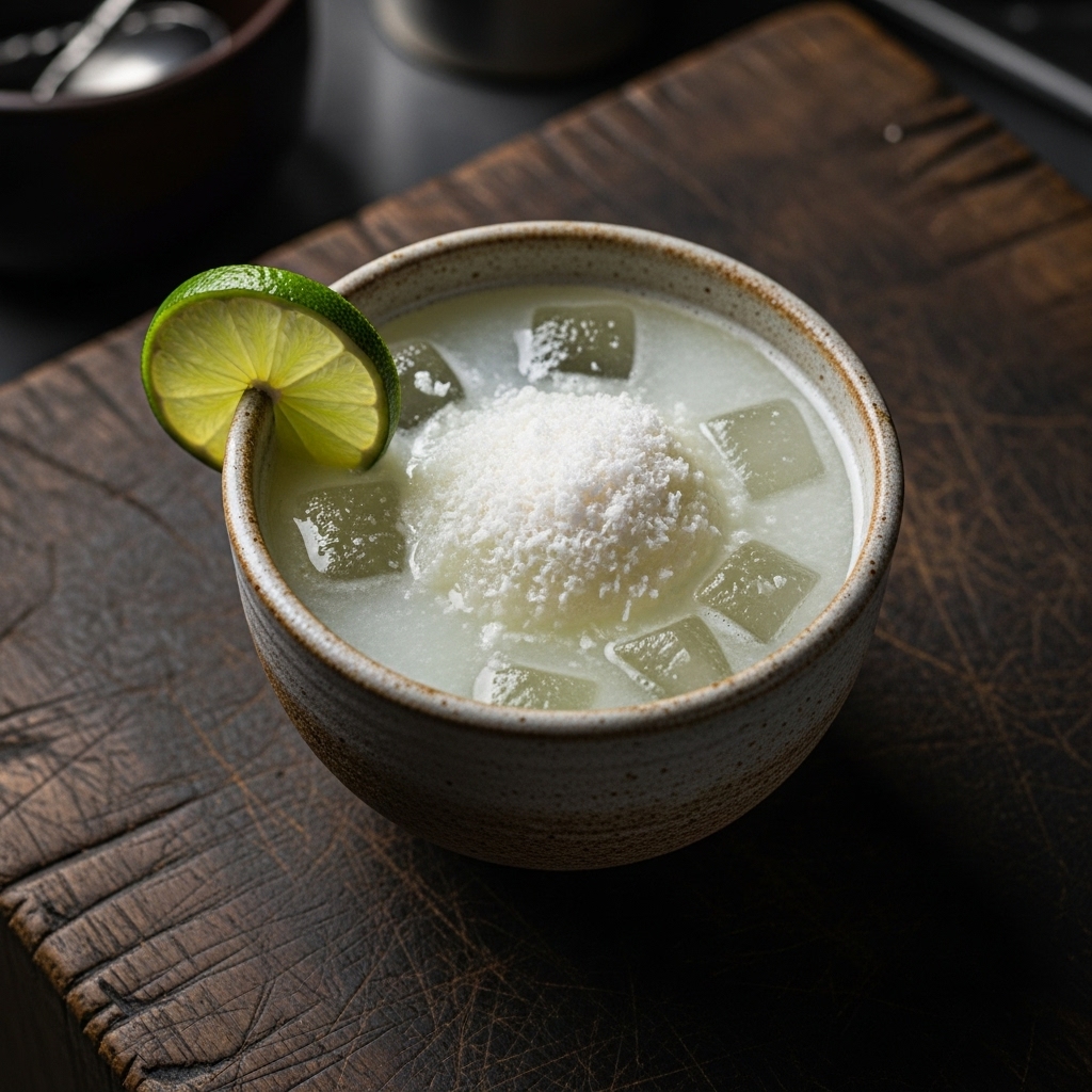 Creamy Brazilian Coconut-Caipirinha