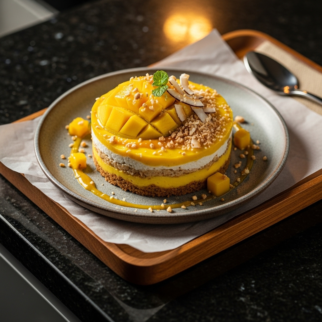 Creamy Kenyan Mango Delight – A Vegan Twist on a Tropical Favorite