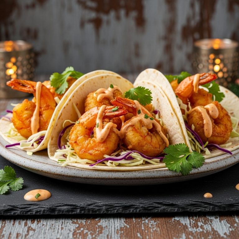 Crispy Bang Bang Shrimp Tacos – A Copycat Street Food Classic