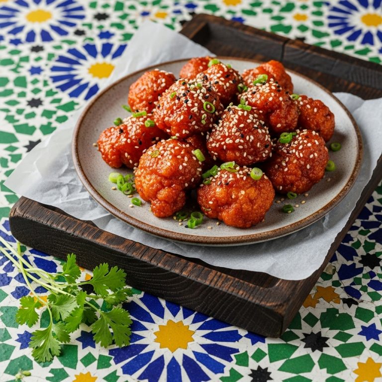 Crispy Korean Fried Cauliflower Bites