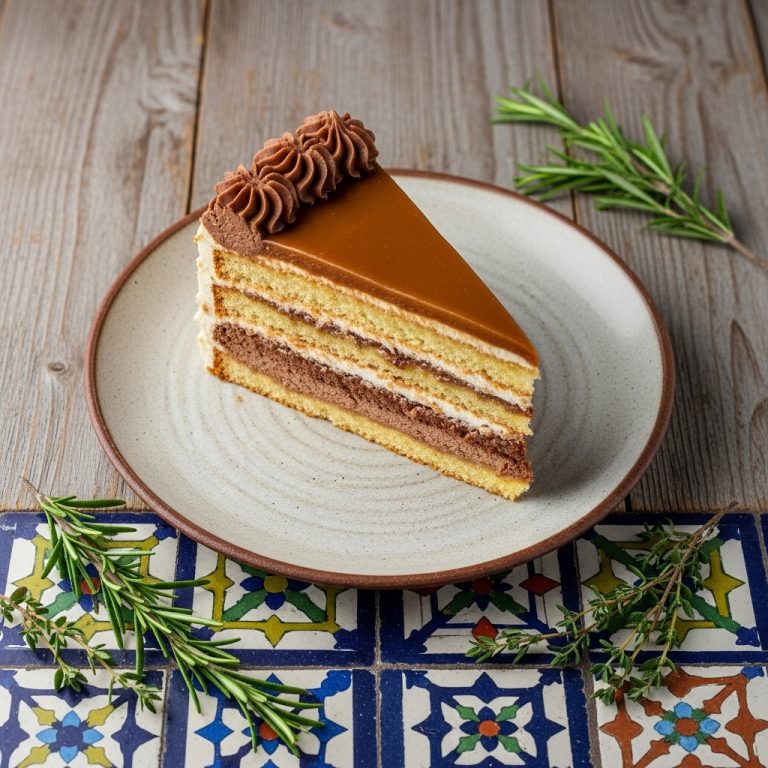 Decadent Gluten-Free Hungarian Dobos Torte