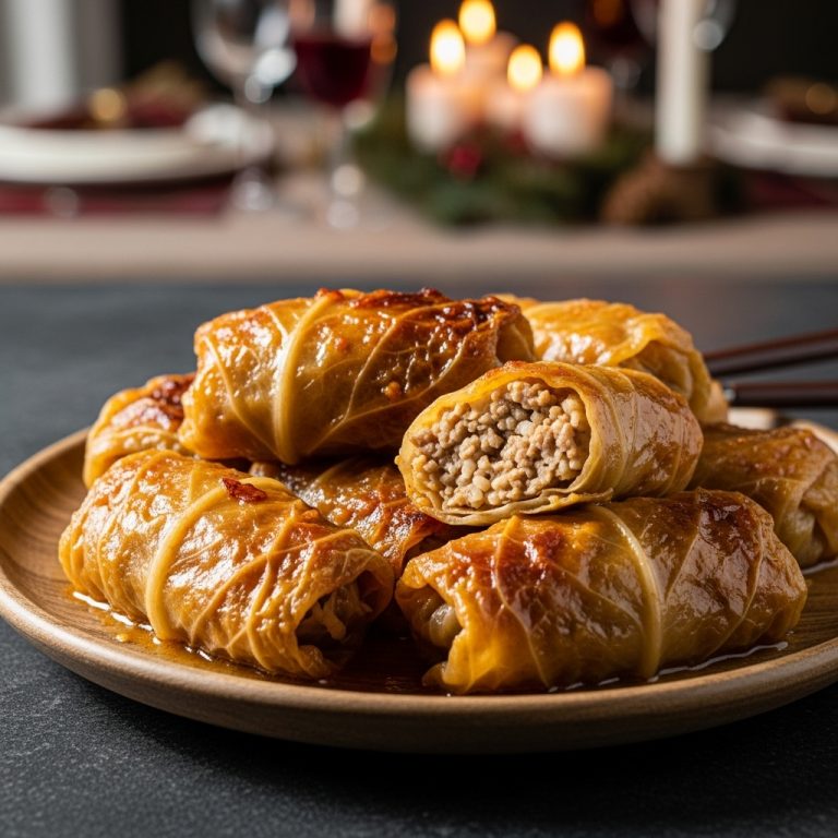 “Decadent Russian Stuffed Cabbage Rolls: A Gluten-Free Sensation”