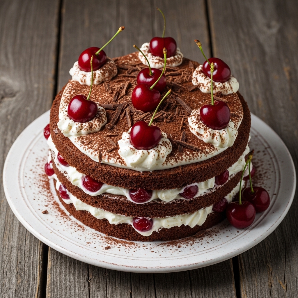 Delectable Black Forest Gateau