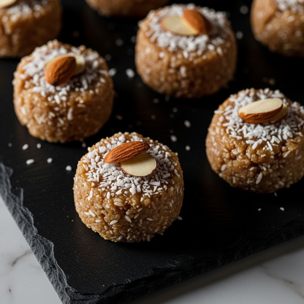 Delectable Coconut Almond Fudge Bites: A Paleo Indian Dessert Experience