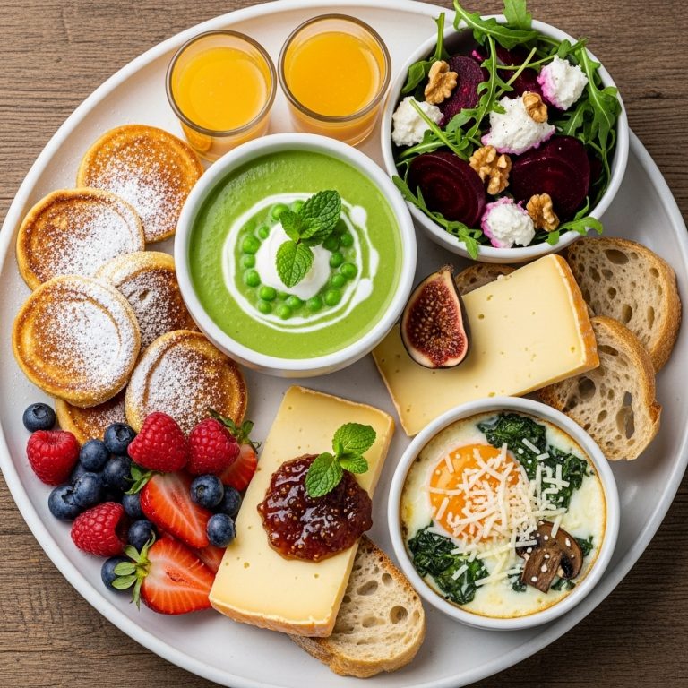 Delectable Dutch-Inspired Vegetarian Brunch Platter