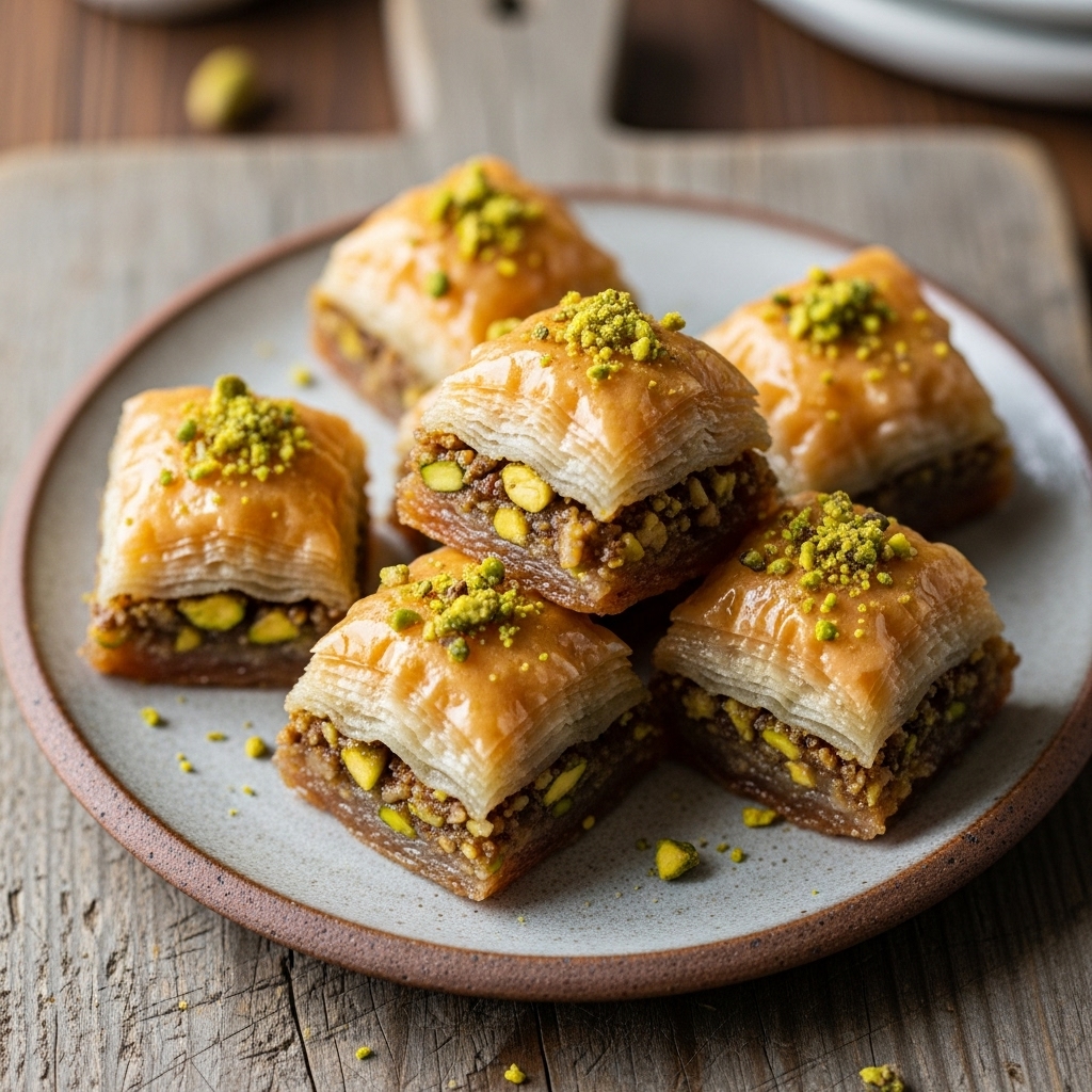 Delectable Keto-Friendly Israeli Baklava Bites