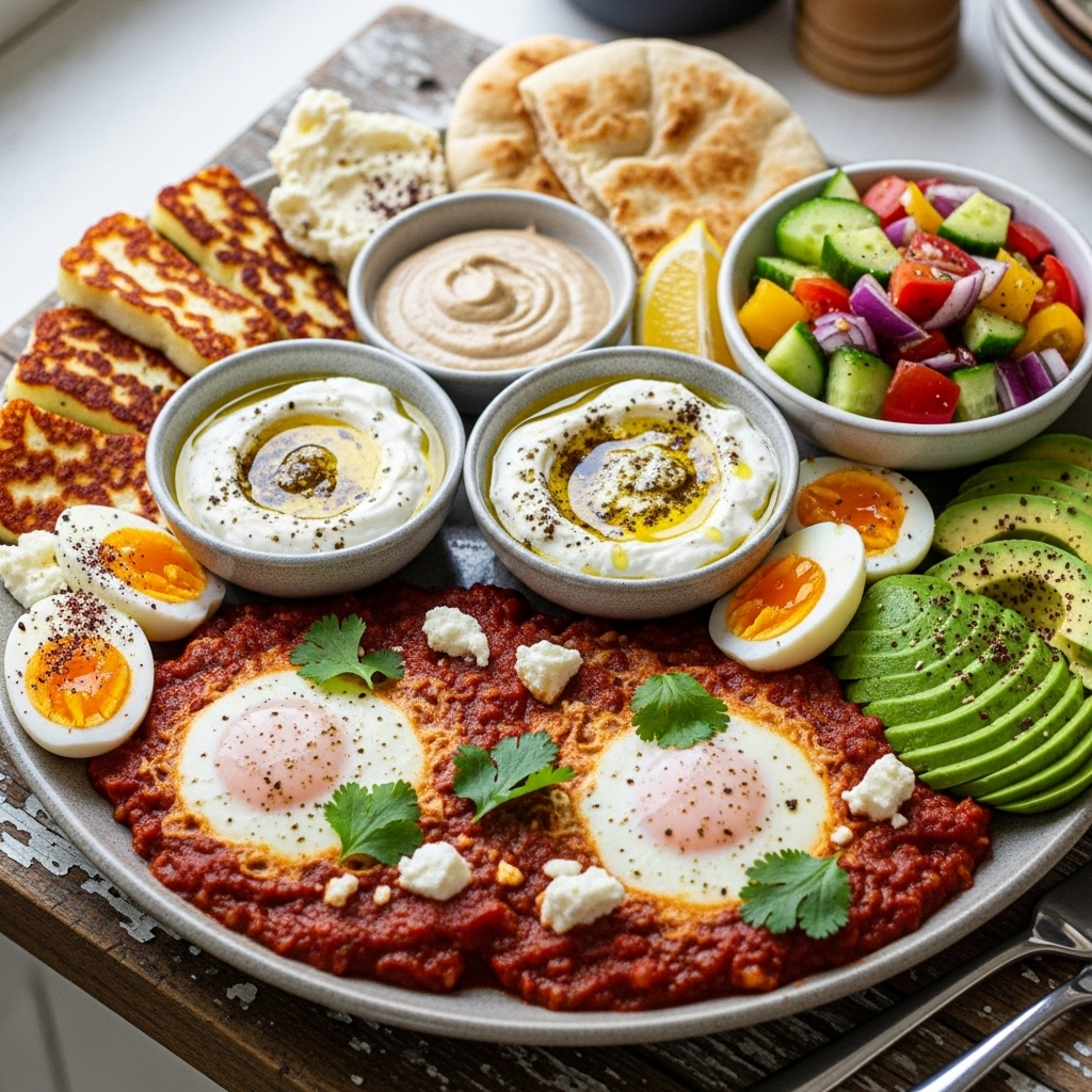 “Delectable Keto-Friendly Israeli Breakfast Extravaganza: A Cinematic Culinary Journey”