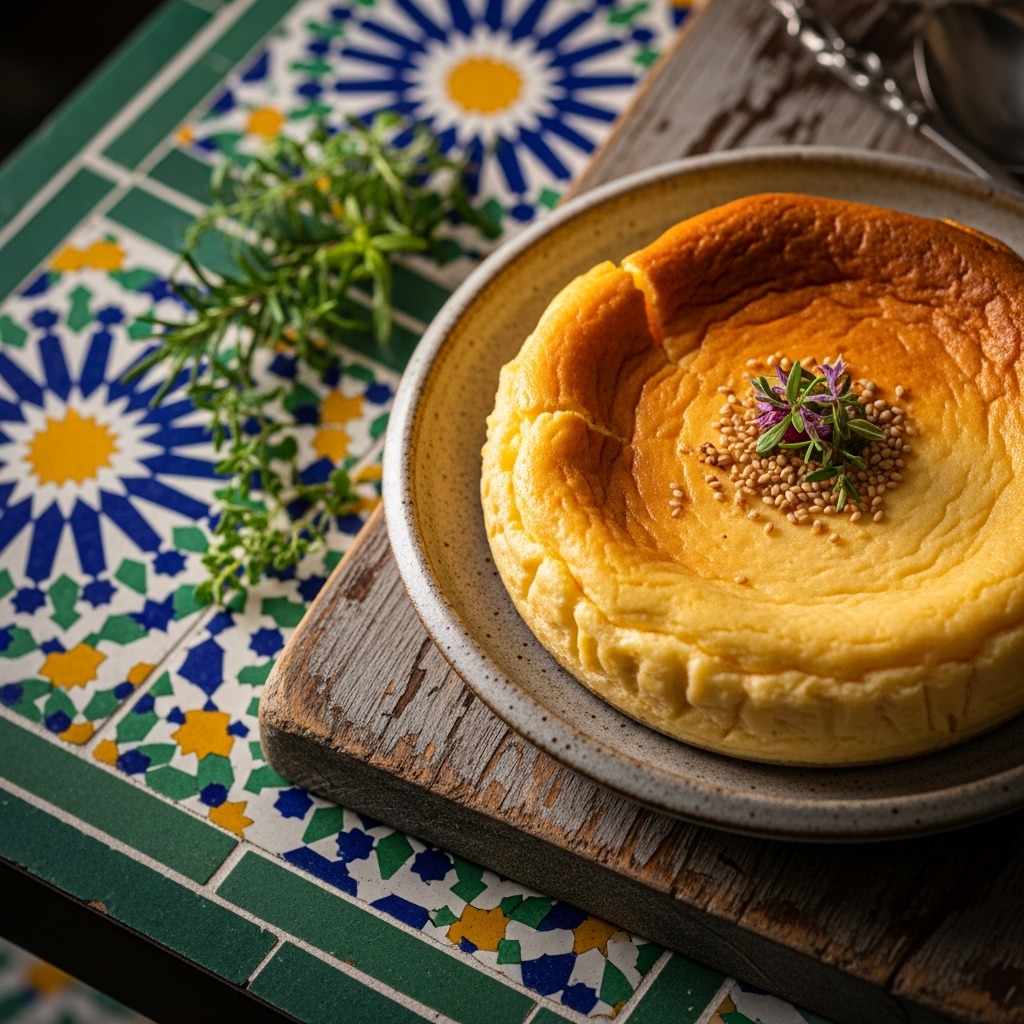 Delectable Miso-Infused Japanese Vegetarian Cheesecake