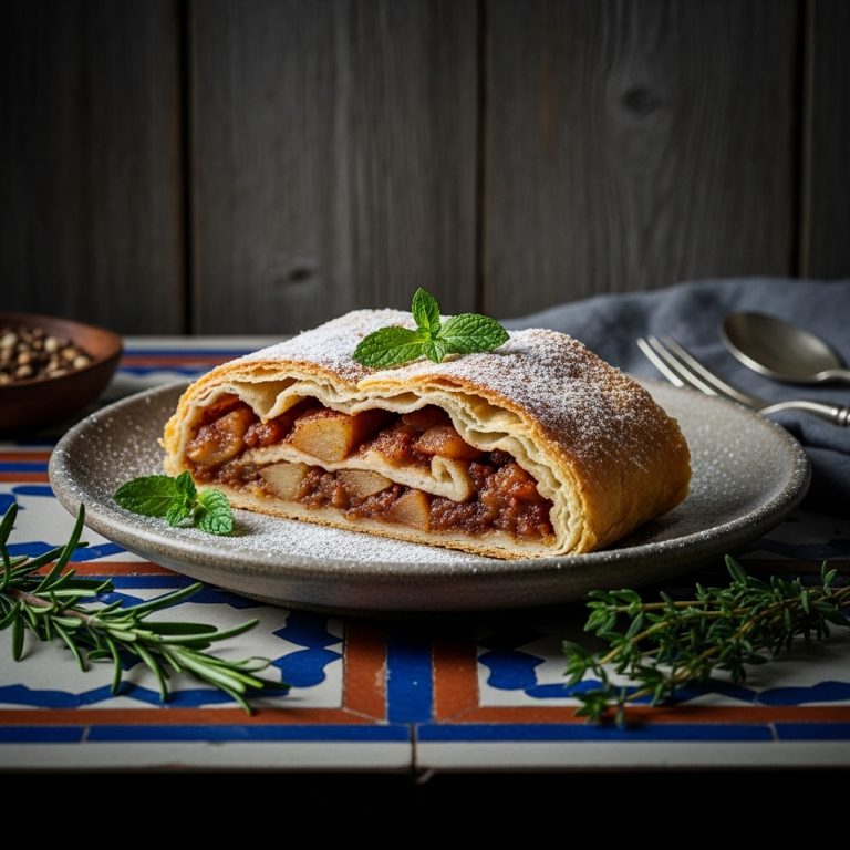 Delectable Paleo Polish Apple Strudel – A Cinematic Sensory Experience