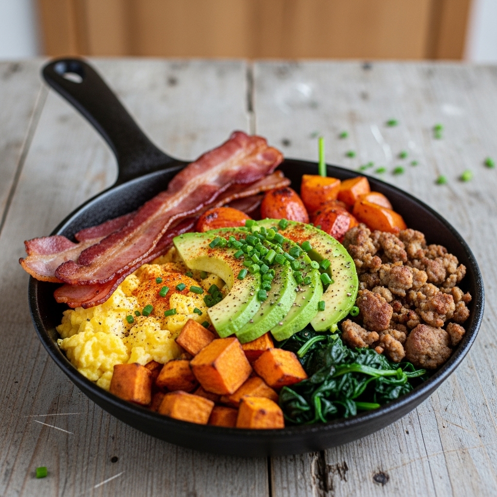 Delectable Paleo Southern US Breakfast Skillet: A Flavor-packed Start to Your Day