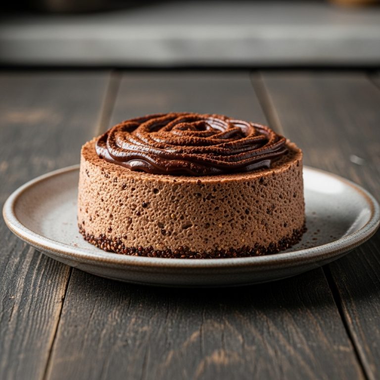 Delectable Peruvian Keto-Friendly Choco-Quinoa Mousse