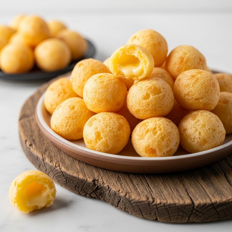Delectable Portuguese Gluten-Free Cheese Puff Bites – A Mouthwatering Cinematic Snack