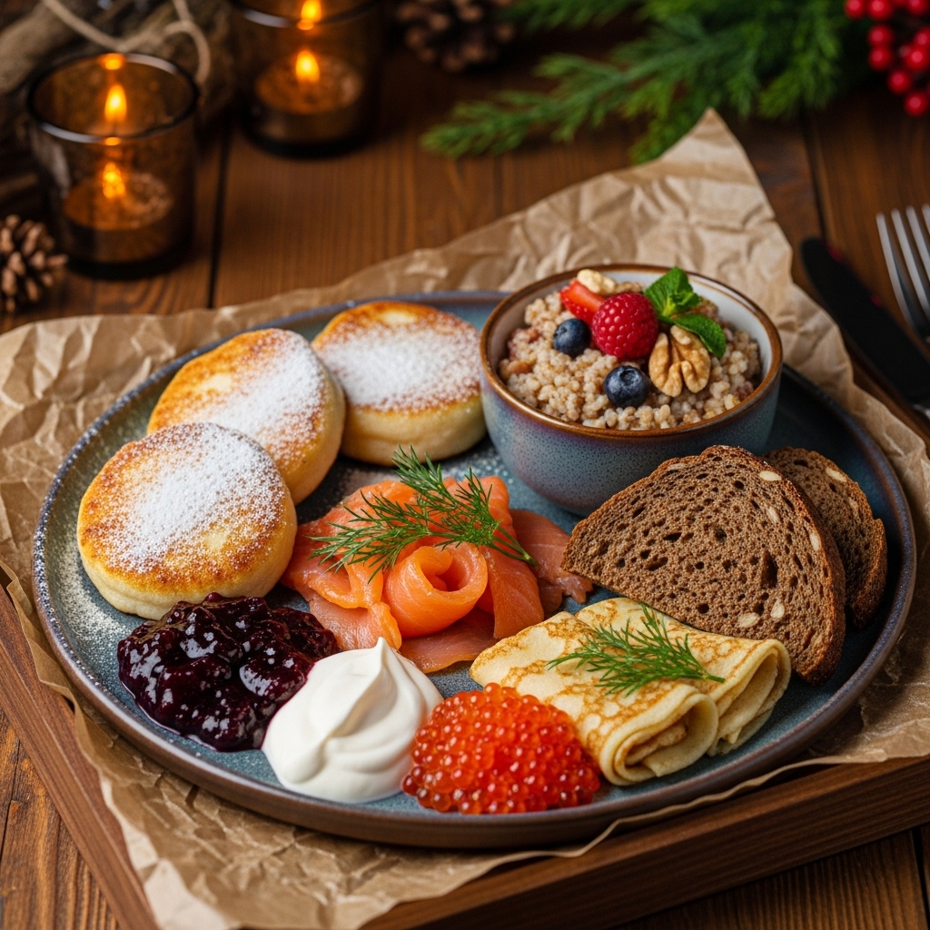 “Delectable Russian Breakfast: A Mouthwatering Gluten-Free Experience”