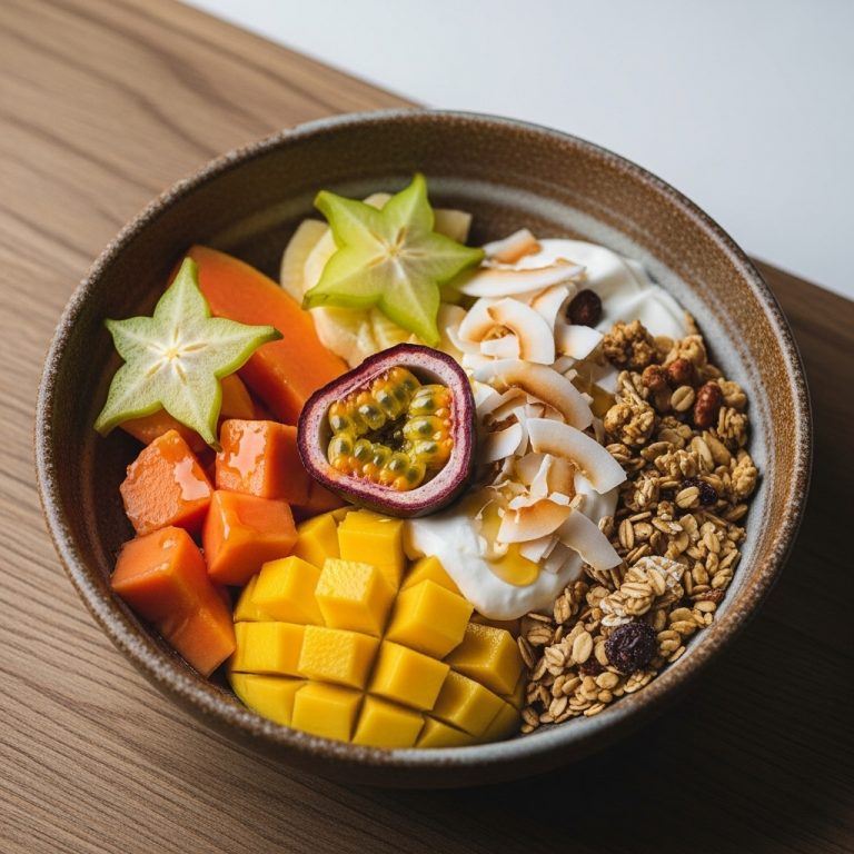Delectable Vegan Caribbean Breakfast Bowl: A Taste of Island Paradise
