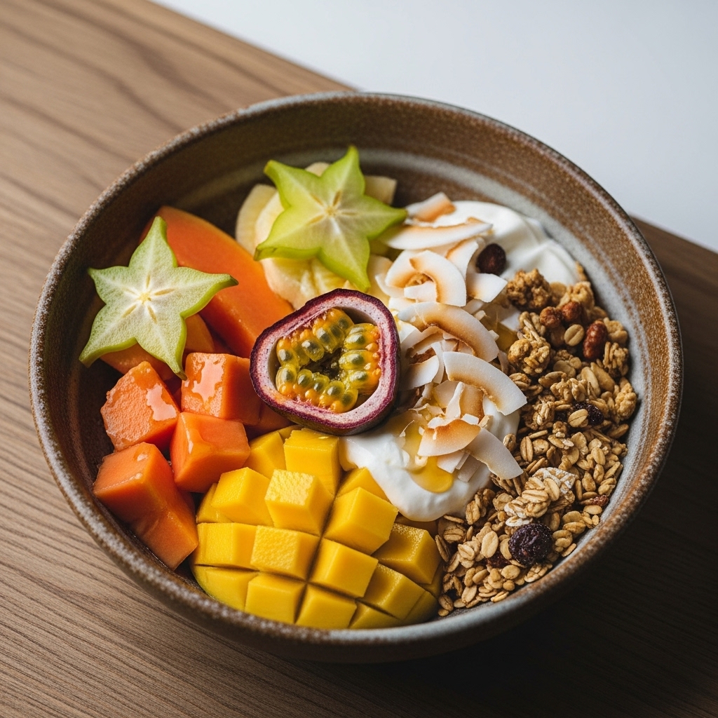 Delectable Vegan Caribbean Breakfast Bowl: A Taste of Island Paradise