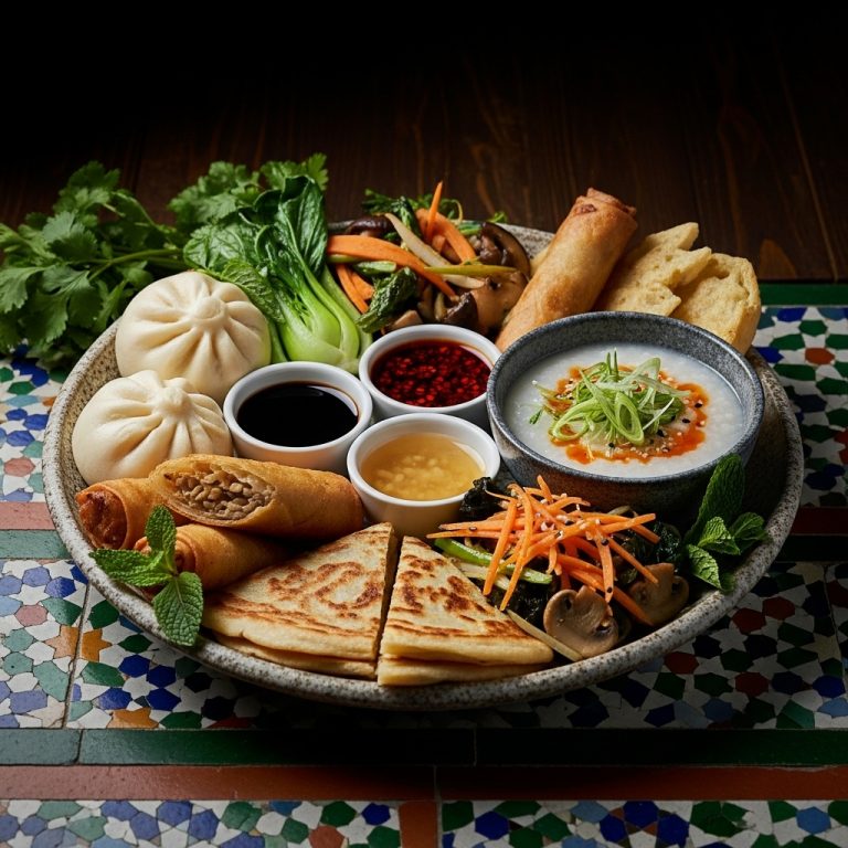 Delectable Vegan Chinese Breakfast Bowl: A Plant-Based Journey to the Far East