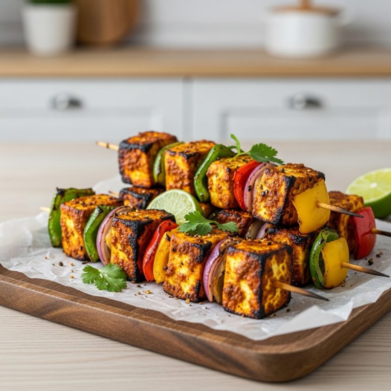 “Deliciously Spiced Paneer Tikka Skewers – A Cinematic Indian Snack for the Ultimate Taste Experience”