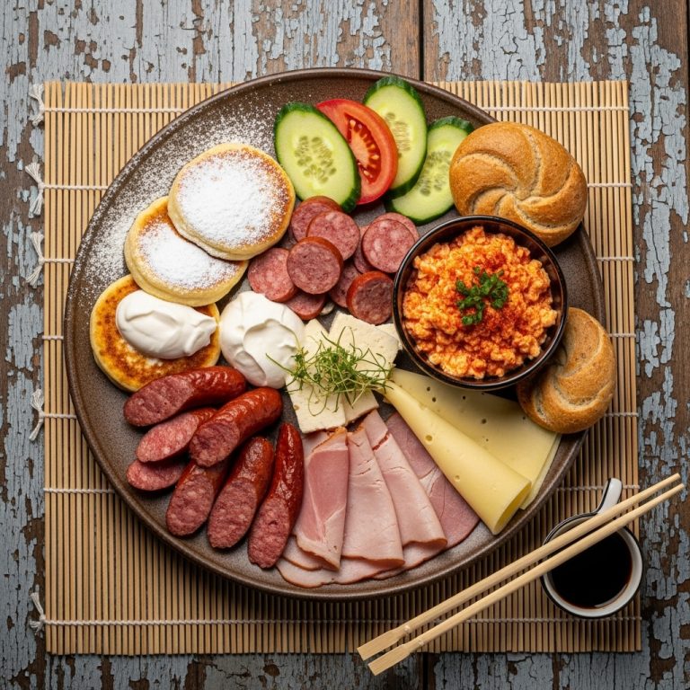 Delightful Gluten-Free Hungarian Breakfast Platter