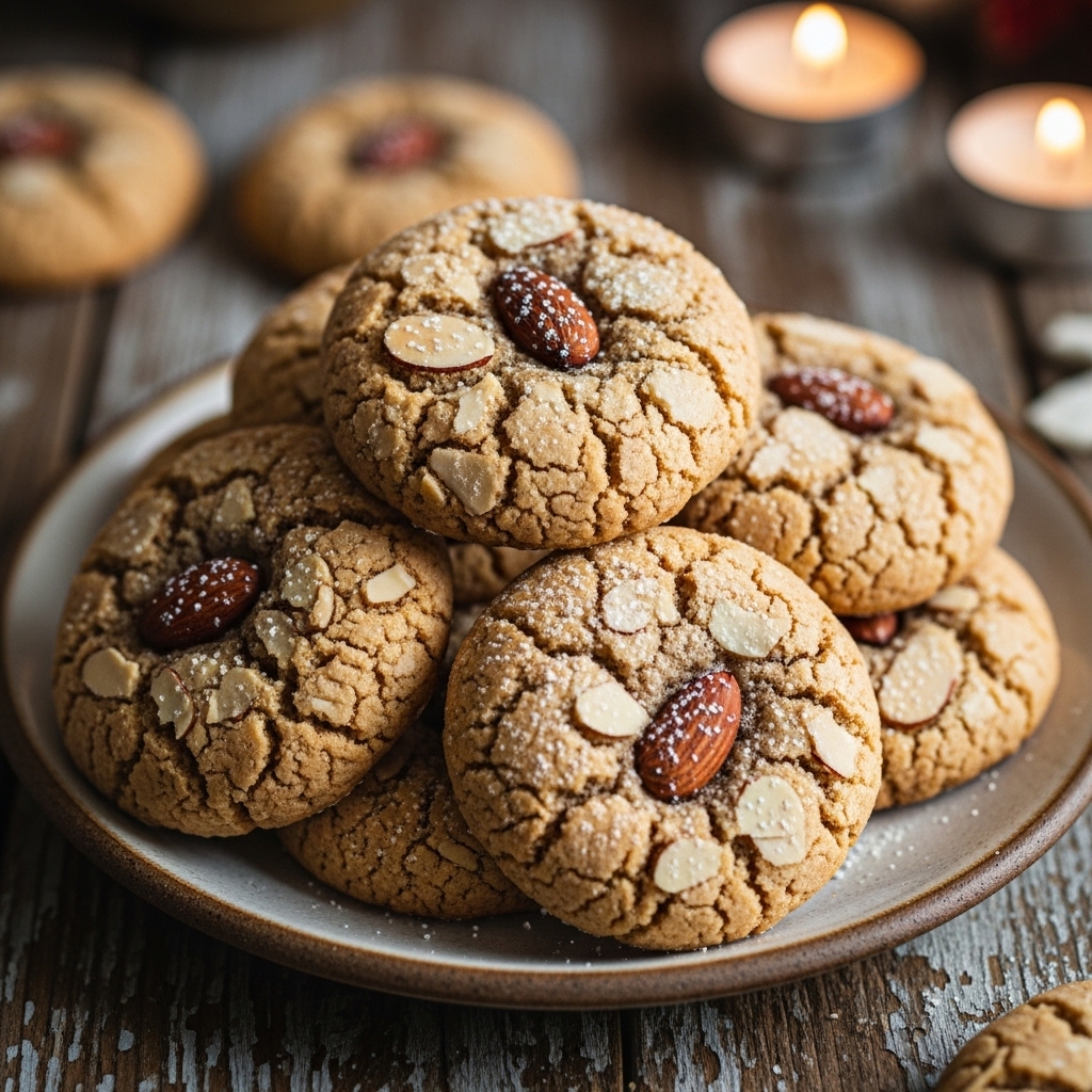 “Delightful Gluten-Free Szechuan Almond Cookies (Sze Chuan Ding)”
