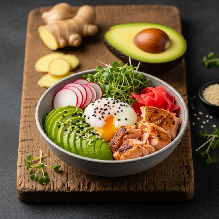 “Delightful Japanese Paleo Breakfast Bowl: A Healthy Start to Your Day”