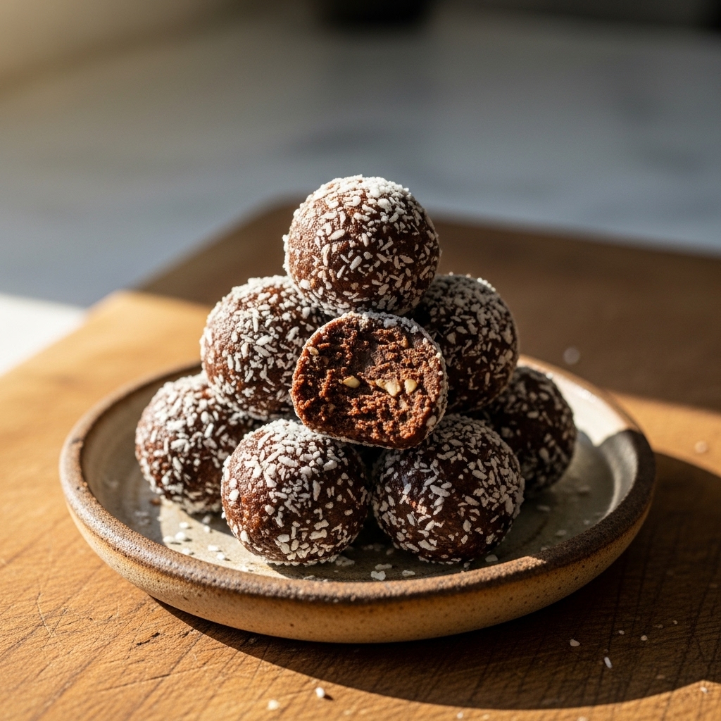 Delightful Keto-Friendly Israeli Dessert: Chocolate Almond Coconut Bites