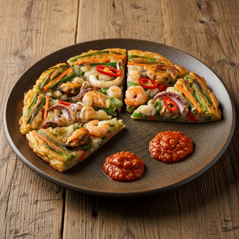 Delightful Korean Seafood Pancake (Haejangguk-style) – Gluten-Free and Easy!
