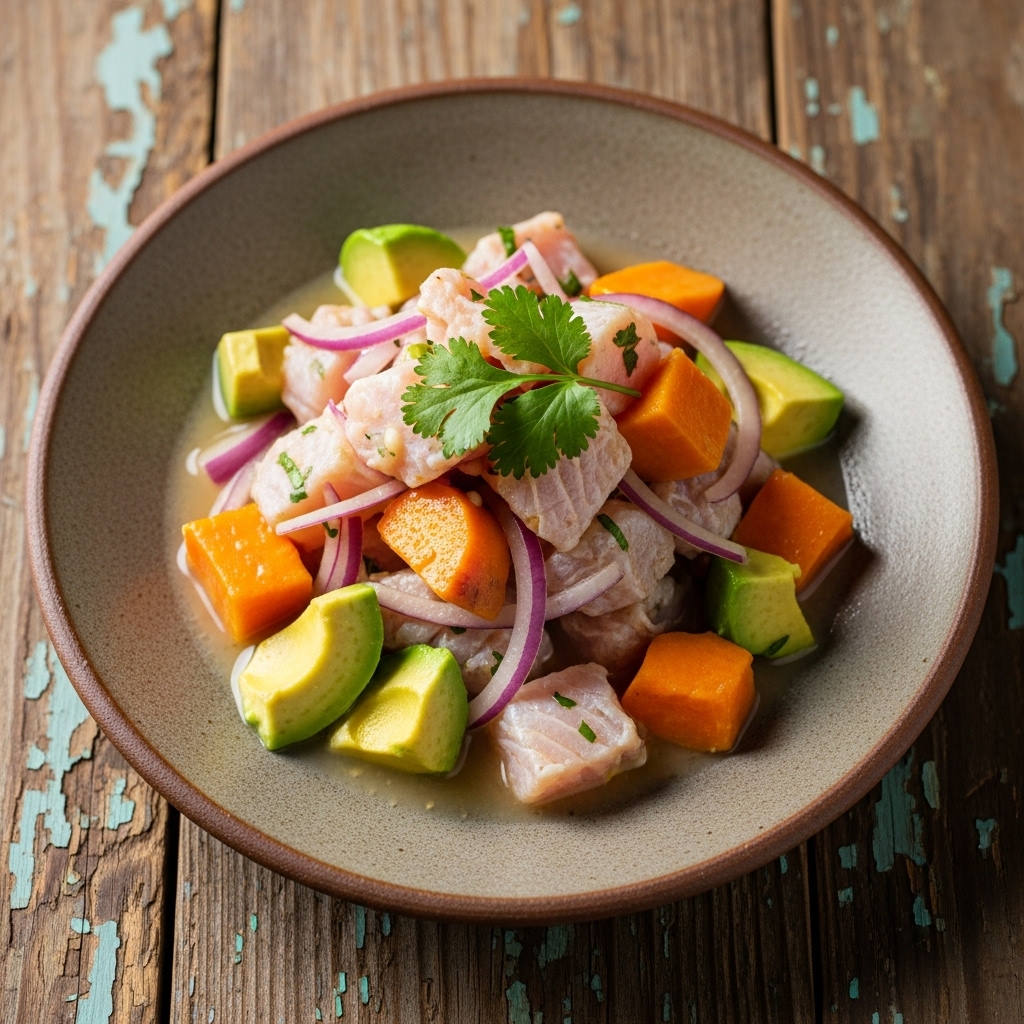 “Delightful Peruvian Lunch: Ceviche Paleo Style”