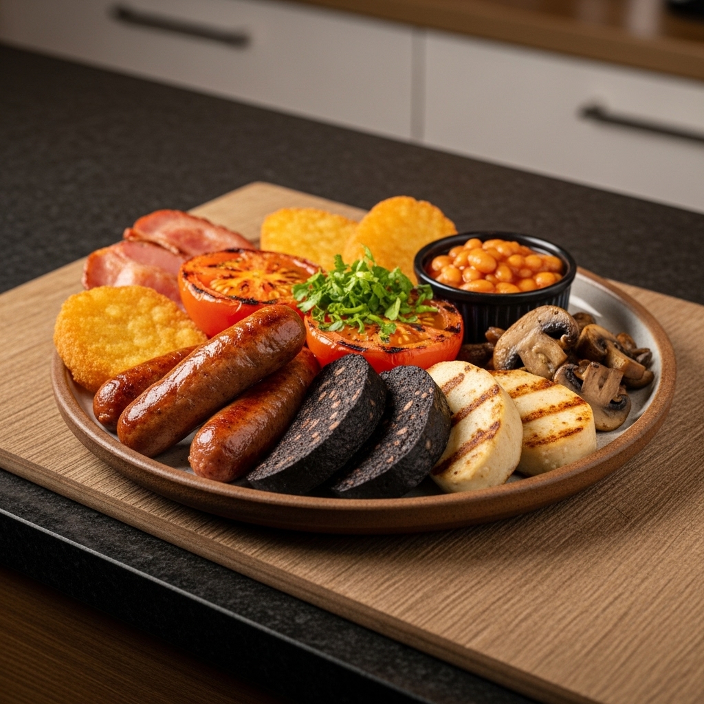 “Delightful Vegan Irish Breakfast: A Mouthwatering Sensory Adventure”