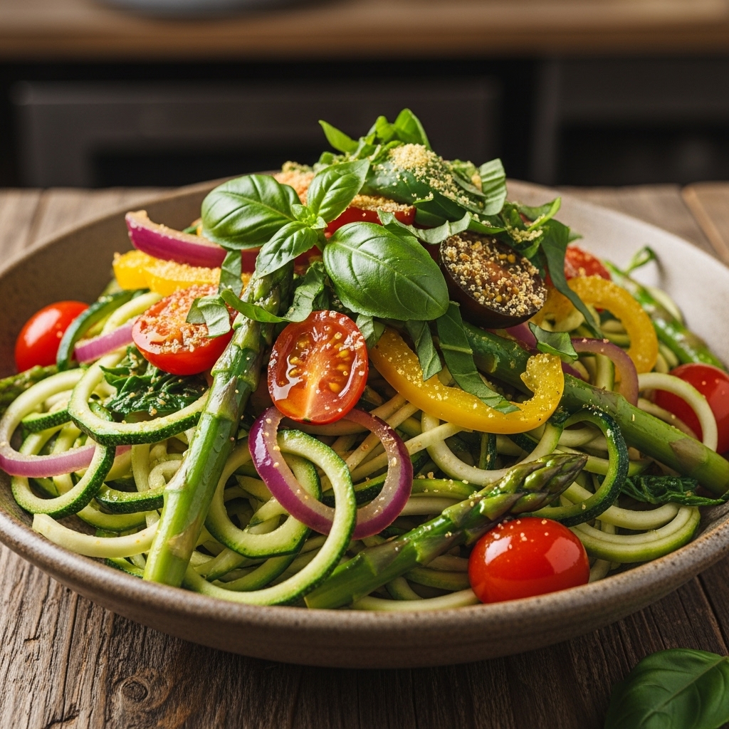 Delightful Zucchini Noodle Primavera – A Paleo-Friendly Italian Snack