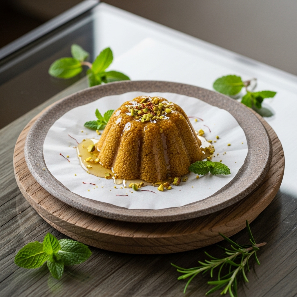 Egyptian-Inspired Gluten-Free Millet Fudge Pudding