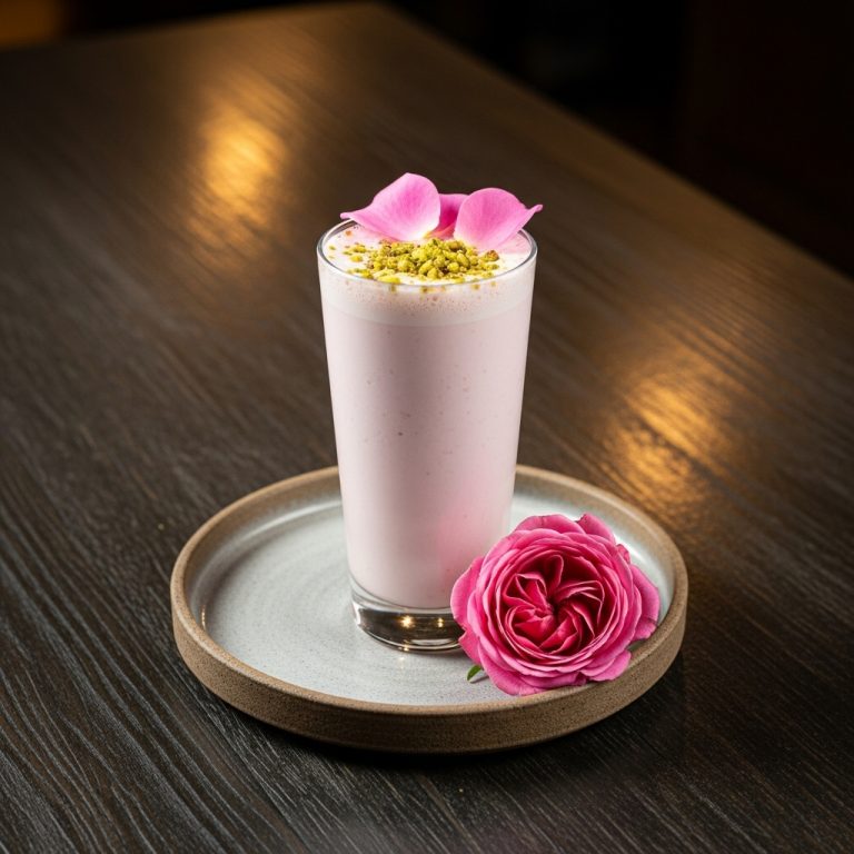 Elegant Rose Milkshake – The Flower of Dreams
