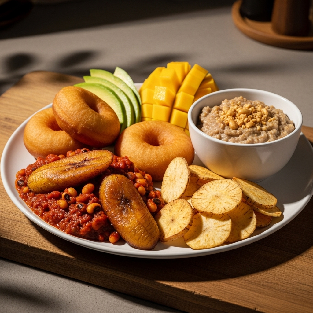 Elevate Your Mornings: A Heavenly Vegan Ghanaian Breakfast Feast!