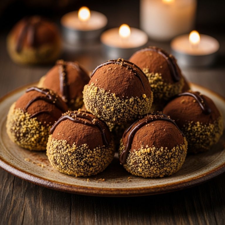 Enchanted Chocolate Amaretti Truffles