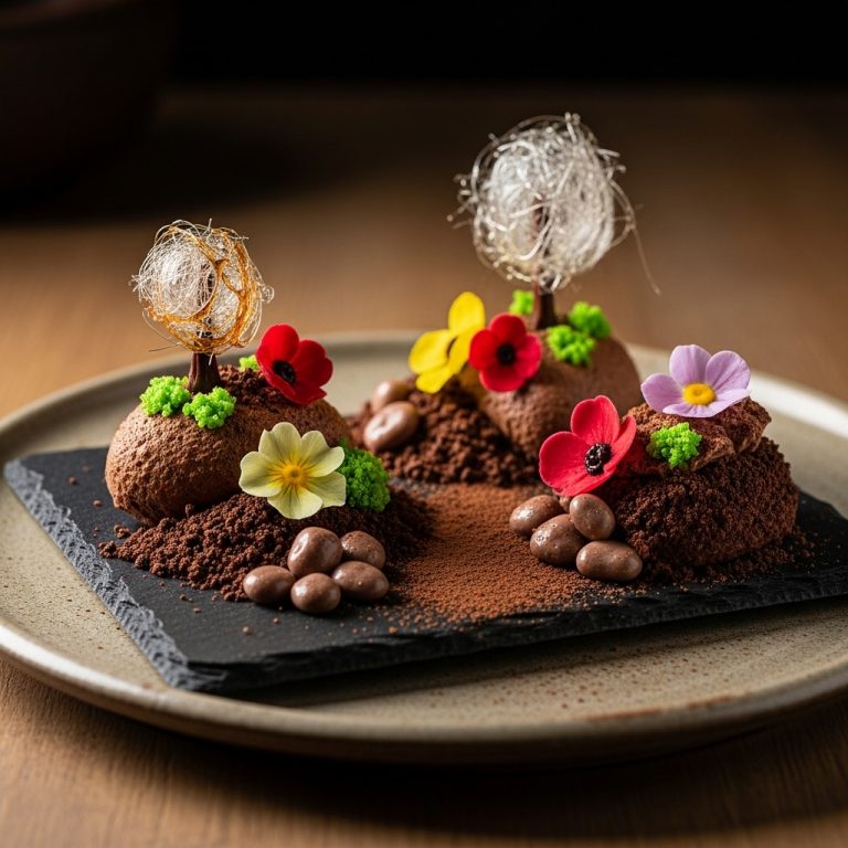 Enchanted Chocolate Mousse Gardens
