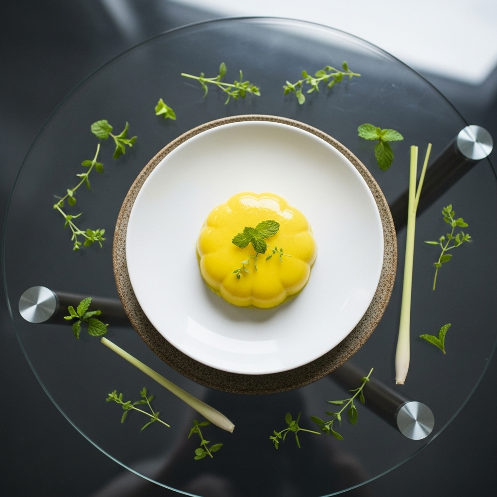 Enchanted Coconut Lemongrass Mousse