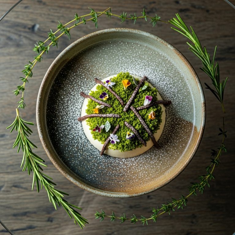 Enchanted Forest Panna Cotta