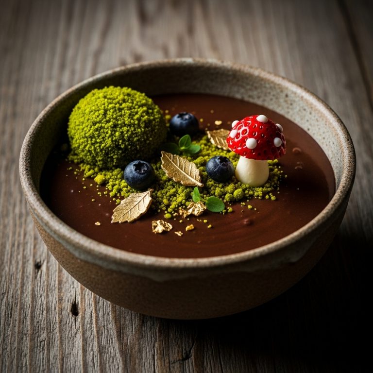 Enchanted Forest Vegan Chocolate Fondue