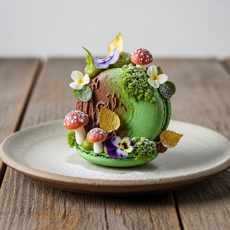 Enchanted Forest Vegan Macaron