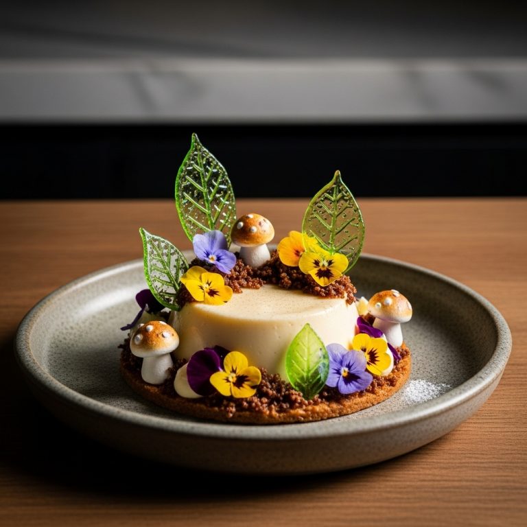 Enchanted Garden Panna Cotta