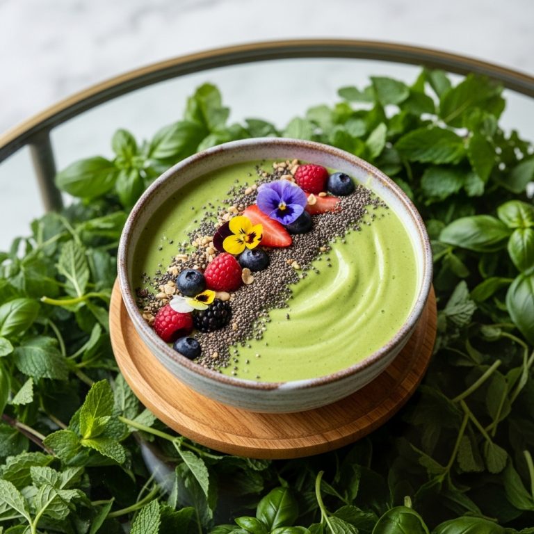 Enchanted Green Smoothie Bowl