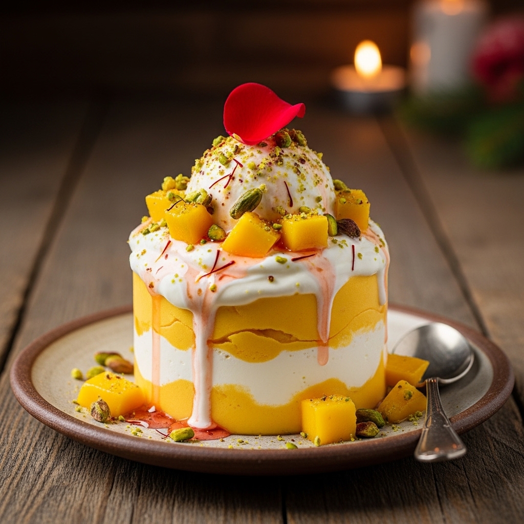 Enchanted Mango Lassi Sundae