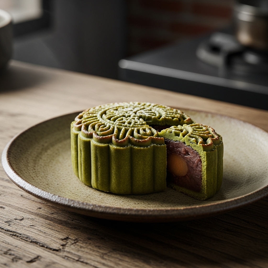 Enchanted Matcha Mooncake