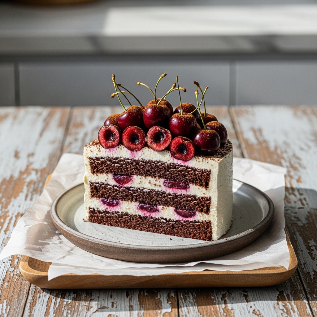 Enchanted Paleo Black Forest Cake