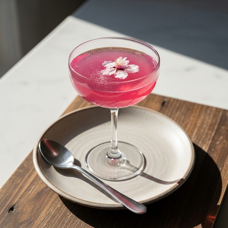 Enchanted Sakura Blossom Mocktail