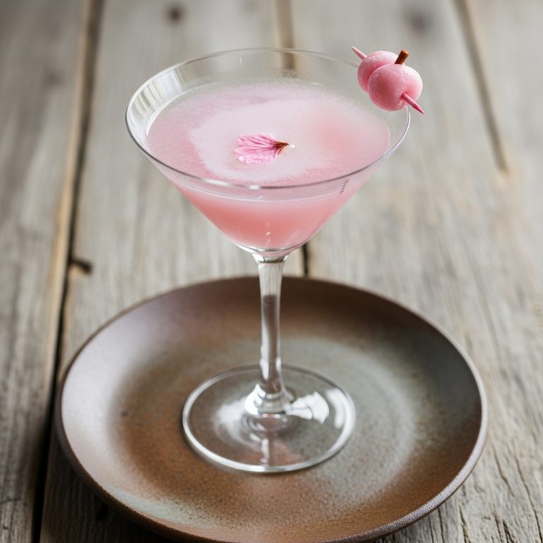 Enchanted Sakura Mochi Martini