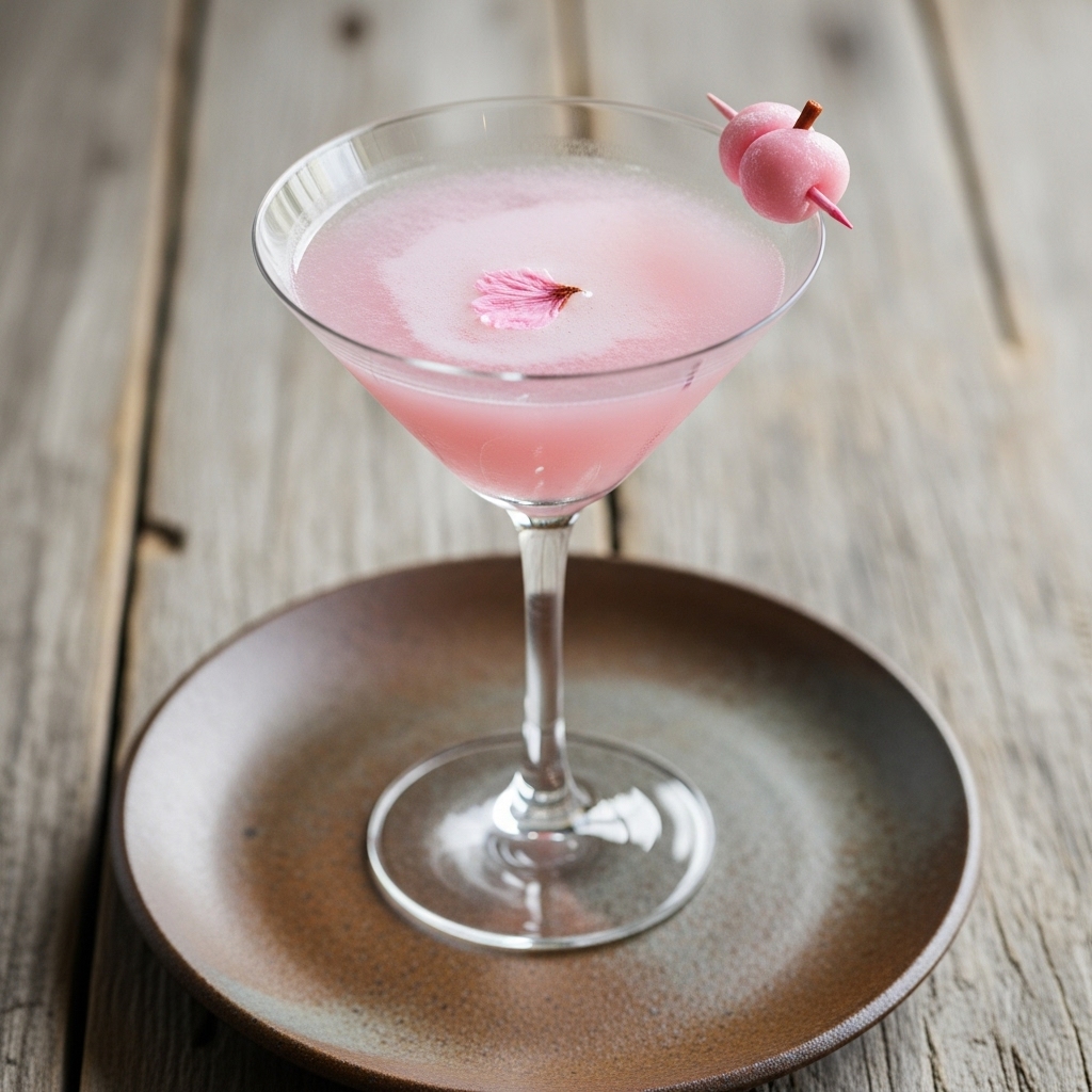Enchanted Sakura Mochi Martini